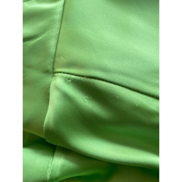 Revolve Khanums Maxi Dress Halter Rhinestone Slit Pear Green NWT Sz Large - Picture 15 of 15